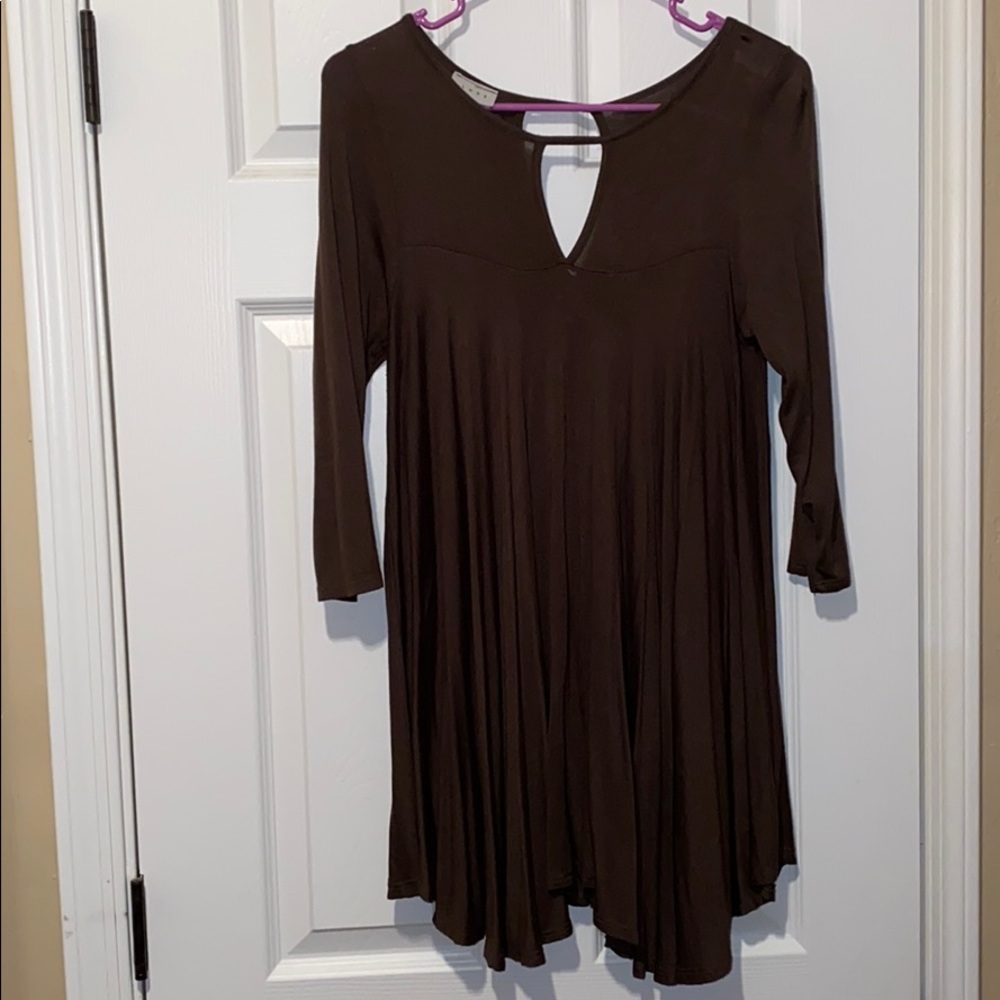 3/4 sleeve loose fit shirt